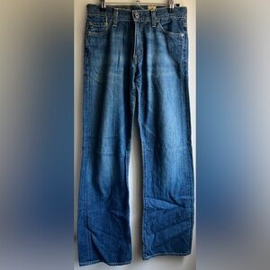 Ag Adriano Goldschmied Blue Bootcut Jeans